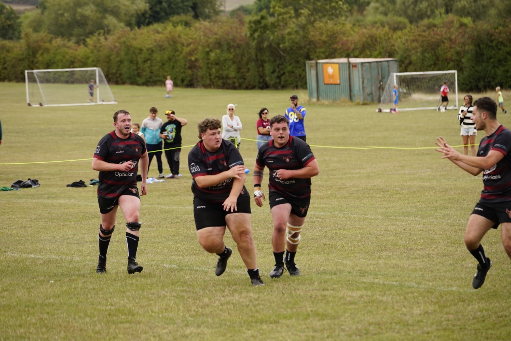 ELRFC rugby action